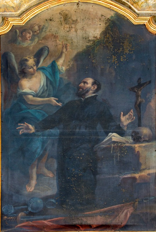 Ambito lombardo sec. XVIII, San Gerolamo Emiliani e un angelo