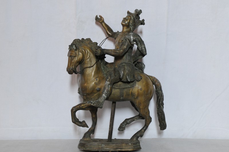 Ambito emiliano sec. XVIII, San Vitale a cavallo