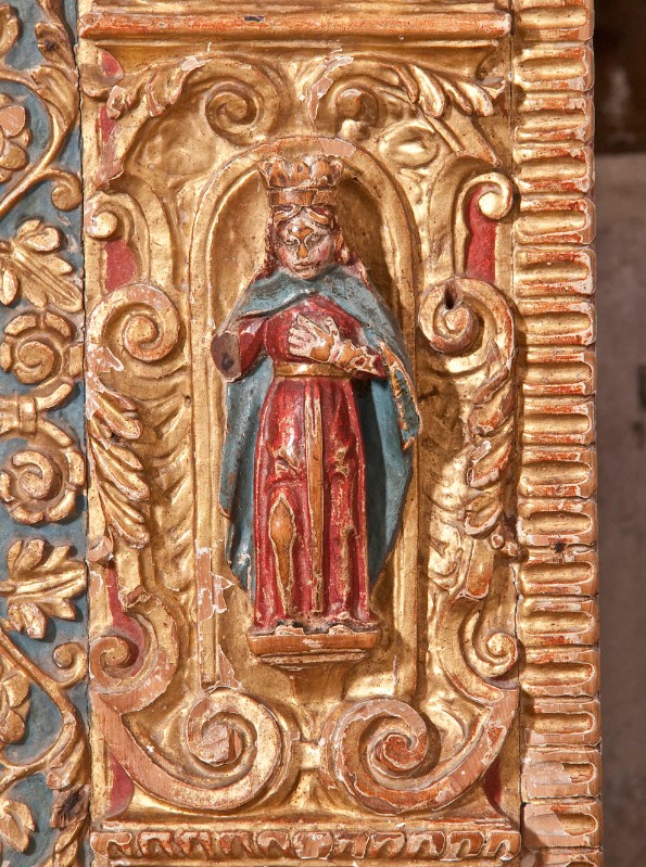 Bott. bellunese (1660-69), Santa con corona