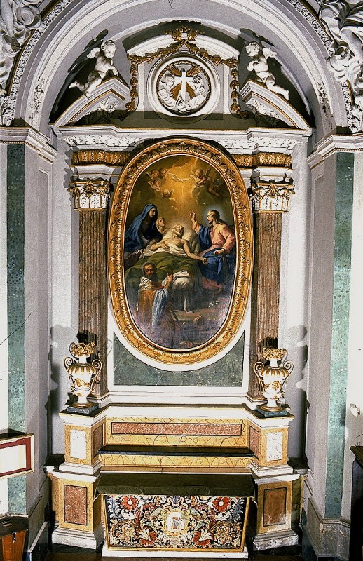 Maestranze laziali primo quarto sec. XVIII, Altare del Transito di San Giuseppe