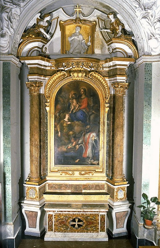 Maestranze laziali primo quarto sec. XVIII, Altare di San Gaetano