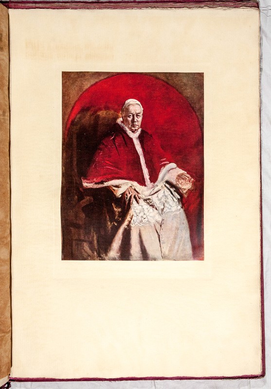 Hierl Deronco Ottone sec. XX, Papa Pio X con mozzetta rossa