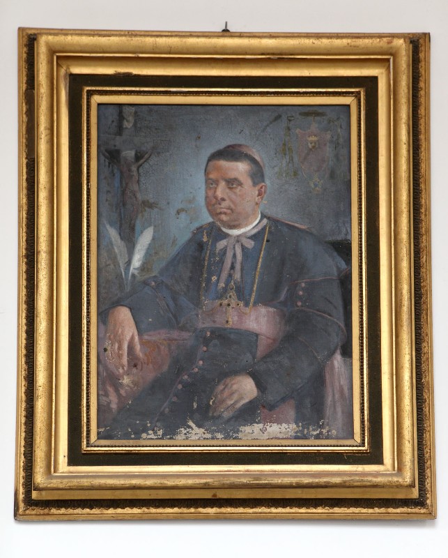 Ambito napoletano sec. XIX, Ritratto di Monsignor Carlo Caputo