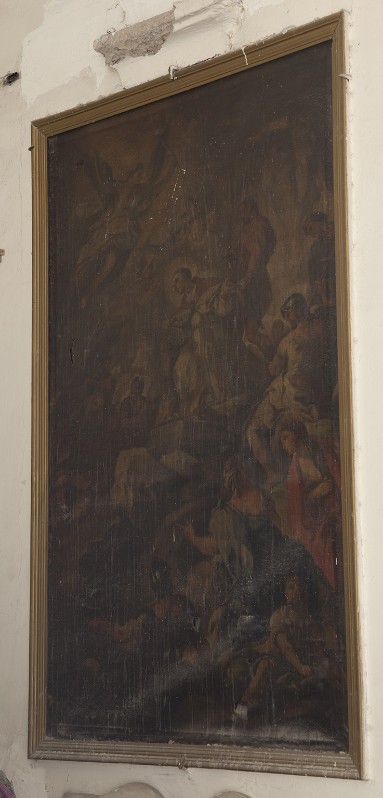 Ambito napoletano sec. XVIII, Martirio di San Gennaro