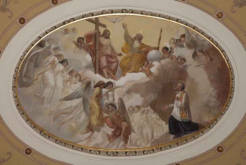 Iodice R. (1927), Trinità con Sant'Antimo