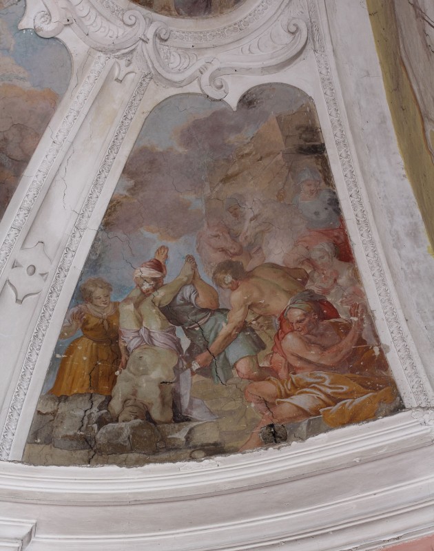 Mercurio C. sec. XVII, San Sebastiano viene gettato nella Cloaca Massima