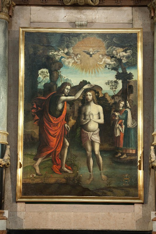 Civerchio V. sec. XV, Battesimo di Gesù Cristo