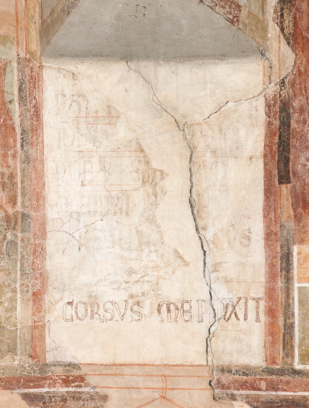 Corso di Buono (1284), Dipinto murale