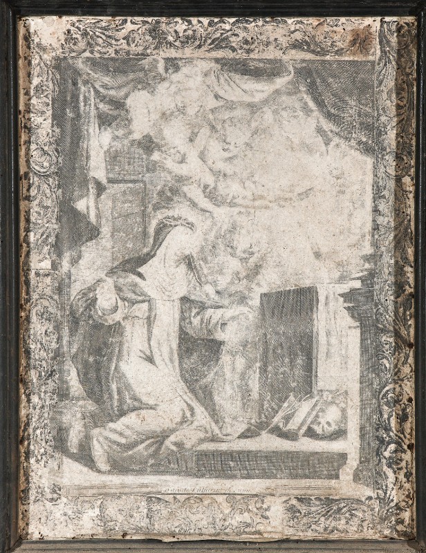 Ambito francese sec. XVII, Santa Caterina da Siena