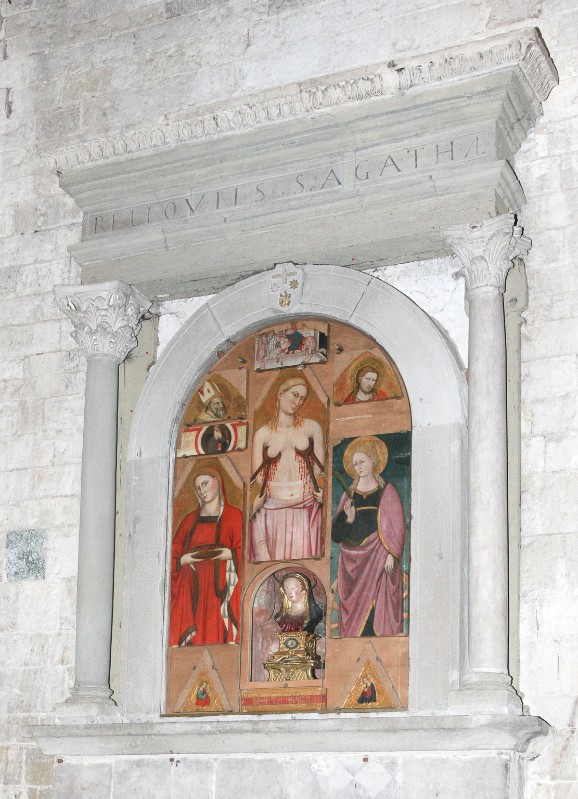 Maestranze toscane (1611), Altare di Sant'Agata con stemma Nozzolini
