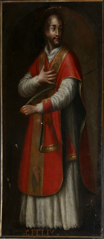 Ambito fiorentino sec. XVI, Dipinto con San Felice da Nola