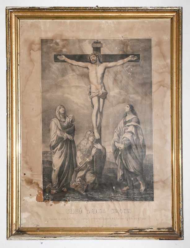 Reni Guido - Ambito italiano sec. XIX, Gesù Cristo crocifisso