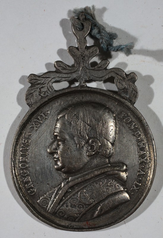Girometti Giuseppe (1839), Medaglia con ritratto di Gregorio XVI