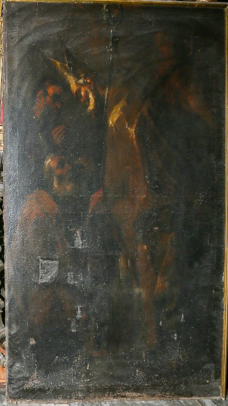 Ambito toscano sec. XVII, Dipinto raffigurante Sant'Ubaldo
