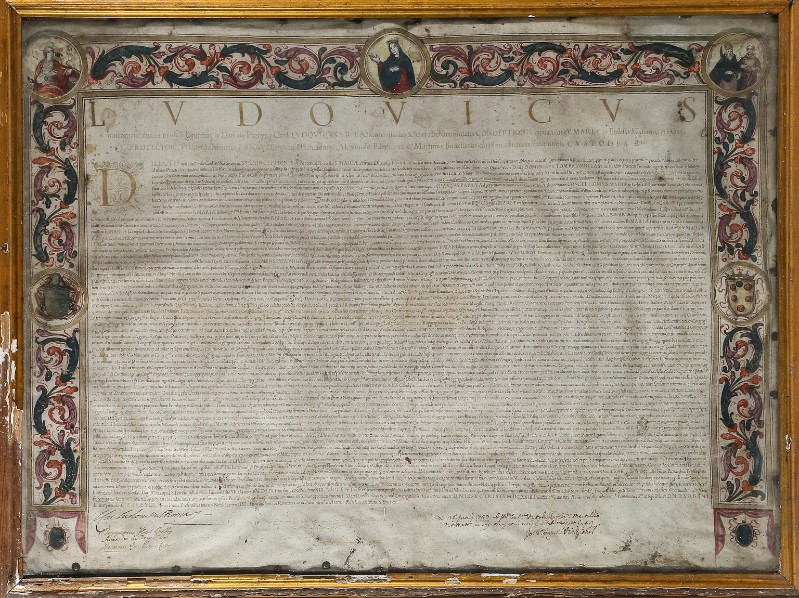 Ambito romano (1623), Miniatura