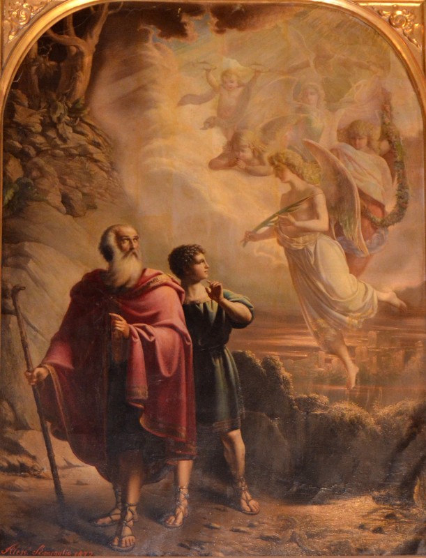 Rescaglio A. (1872), Angelo appare a S. Nazario e S. Celso