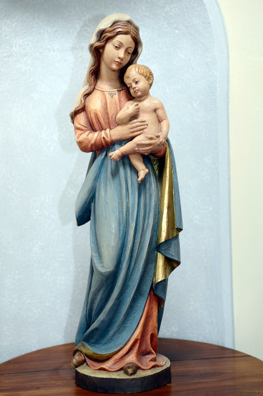 Ambito bolzanese sec. XX, Madonna con Gesù Bambino