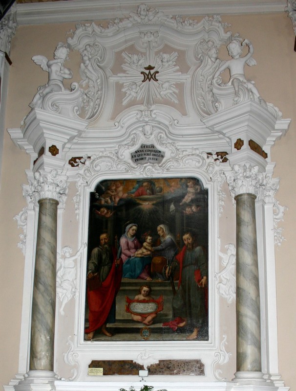 Maestranze toscane sec. XVII, Altare di Sant'Anna