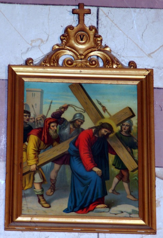Ambito dell'Italia centrale (1930), Gesù Cristo aiutato dal cireno
