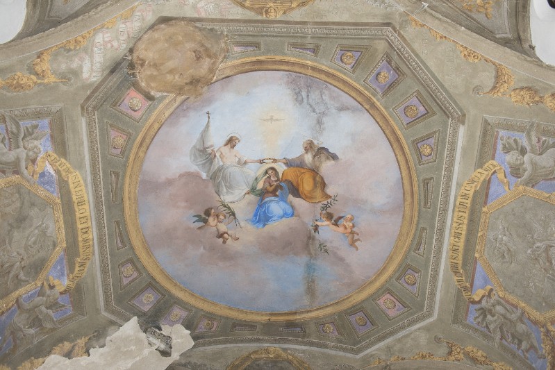 Ambito toscano (1802-sec. XIX), Dipinto dell'Incoronazione della Madonna