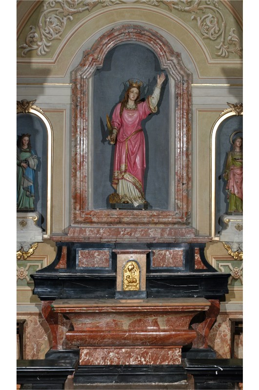 Maestranze lombarde (1812) e fine sec. XIX, Altare di Sant'Eurosia