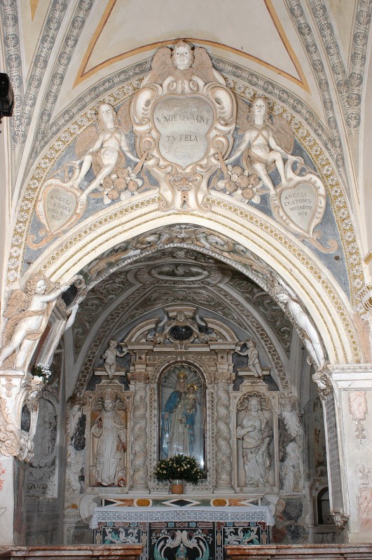 Bottega lombarda (1658), Decorazione in stucco