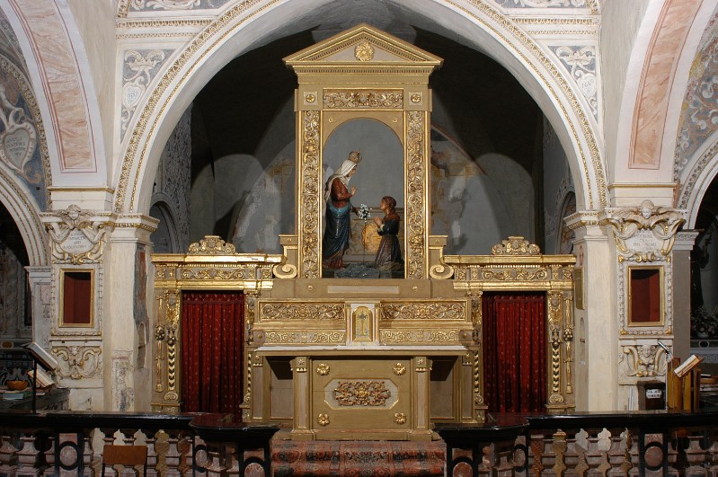Bottega lombarda sec. XVII, Altare maggiore