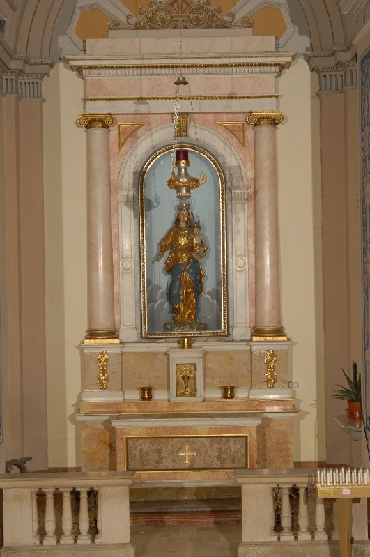Maestranze lombarde sec. XIX, Altare della Madonna del rosario