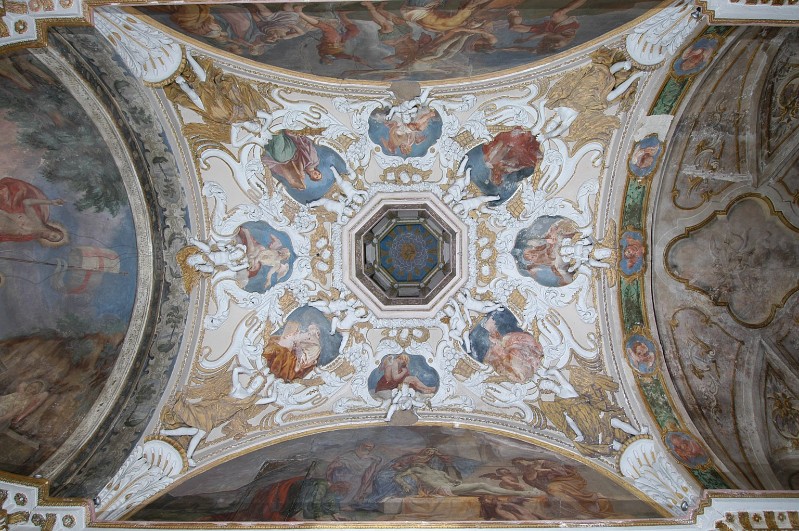 Bottega lombarda (1687), Decorazione in stucco