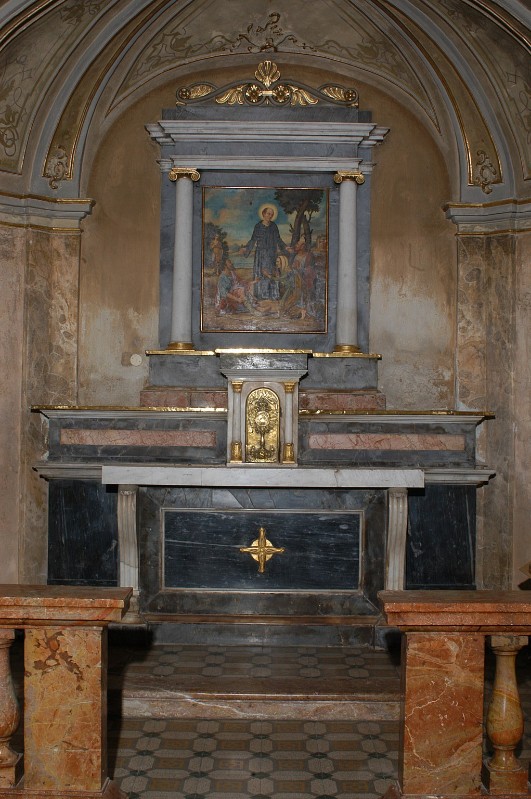 Maestranze lombarde (1846-1847), Altare laterale di San Mauro