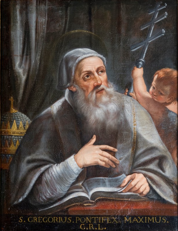 Bott. lucchese sec. XVI, Dipinto raffigurante San Gregorio papa