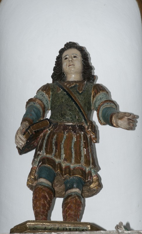Scultore pugliese sec. XVII, Statua di Sant'Agapito