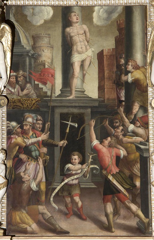 Gatti U. (1595), Primo martirio di San Sebastiano