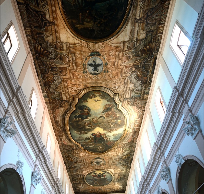 Ambito dell'Italia meridionale sec. XVIII, Soffitto dipinto