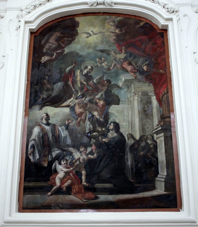 Vela Giambattista (1774), Visione di Santa Francesca romana