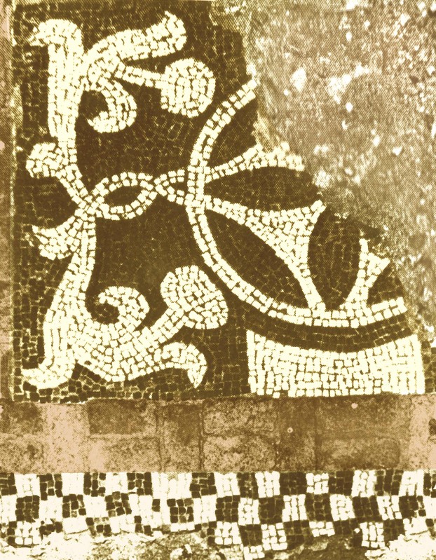 Bottega toscana sec. XI-XII, Pavimento a mosaico