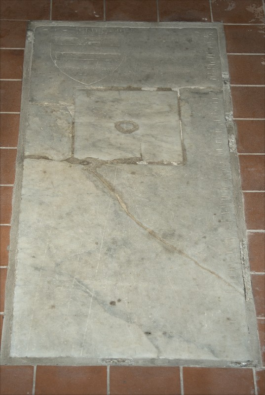 Bottega pisana (1384), Lapide tombale