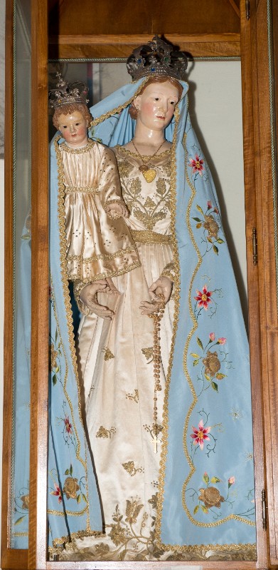 Bottega toscana sec. XVIII, Statua della Madonna del rosario