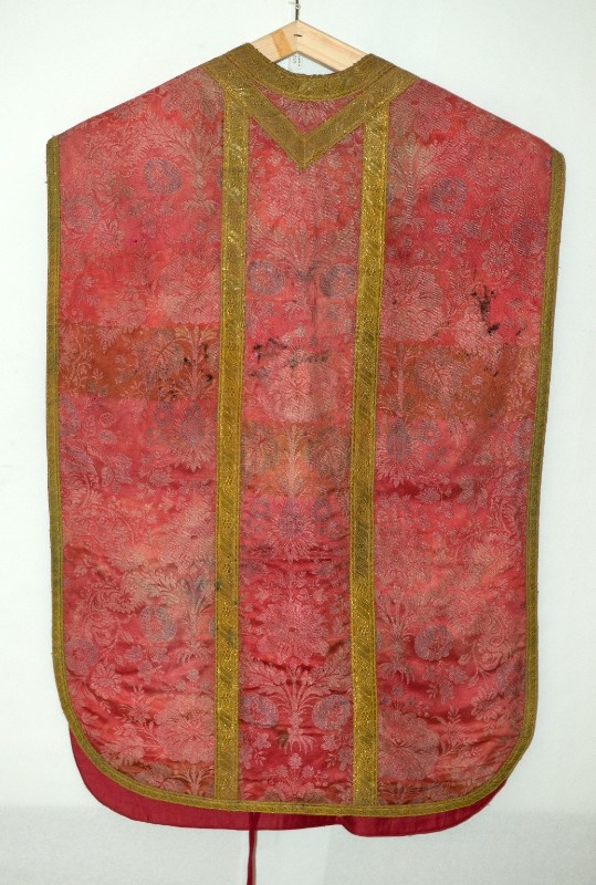 Manifattura toscana sec. XVIII, Pianeta rosa liseré