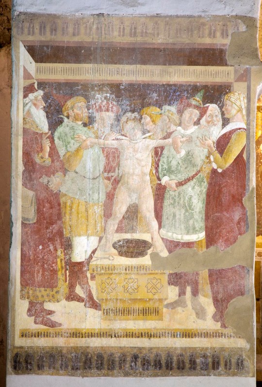 Caylina P. attribuito sec. XV, Martirio di Simonino da Trento