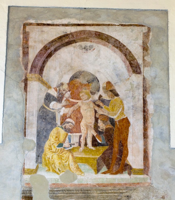 Ambito bresciano sec. XV, Martirio del beato Simonino