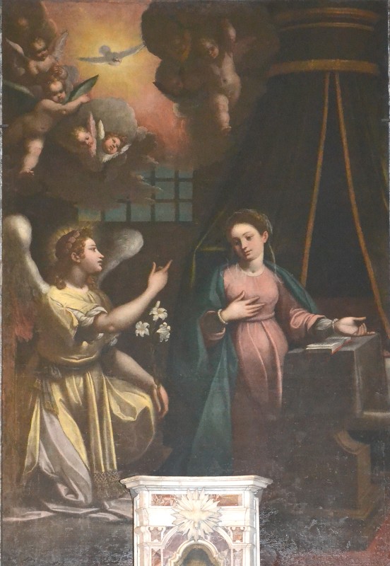 Ambito ligure sec. XVII, Annunciazione
