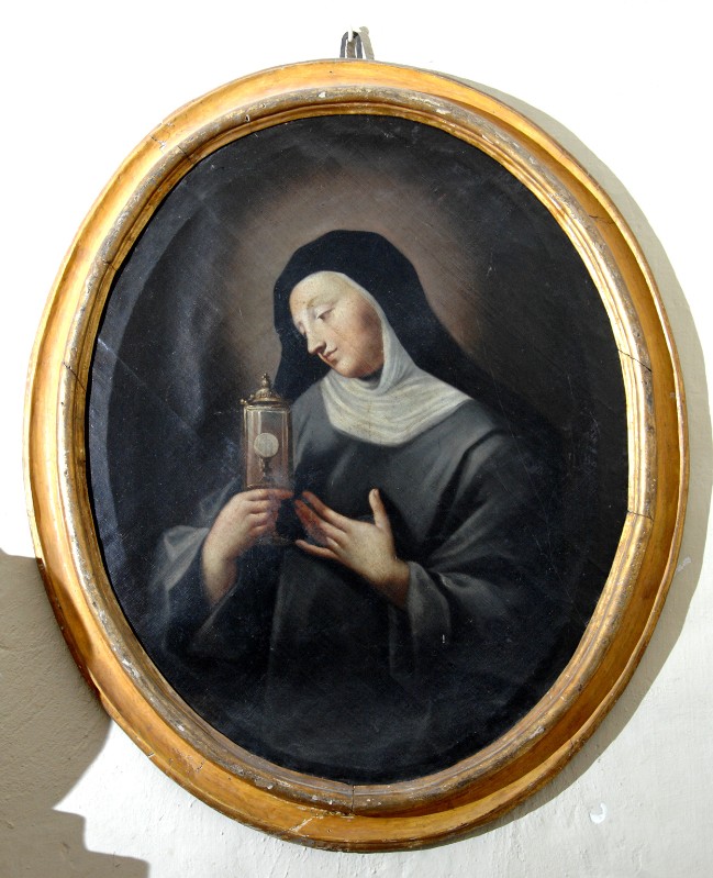 Ambito romagnolo sec. XVIII, Santa Chiara d'Assisi