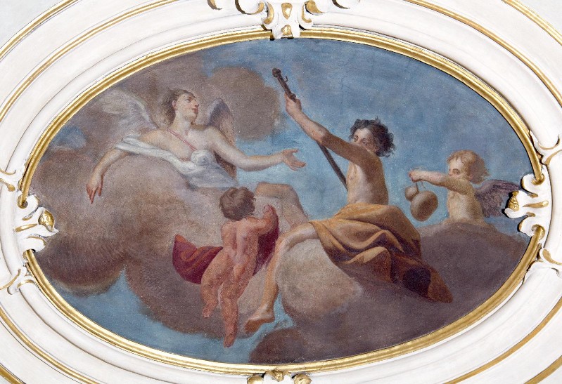 Bianchi F. M. sec. XVIII, Angeli reggenti i simboli di San Giacomo 2/2