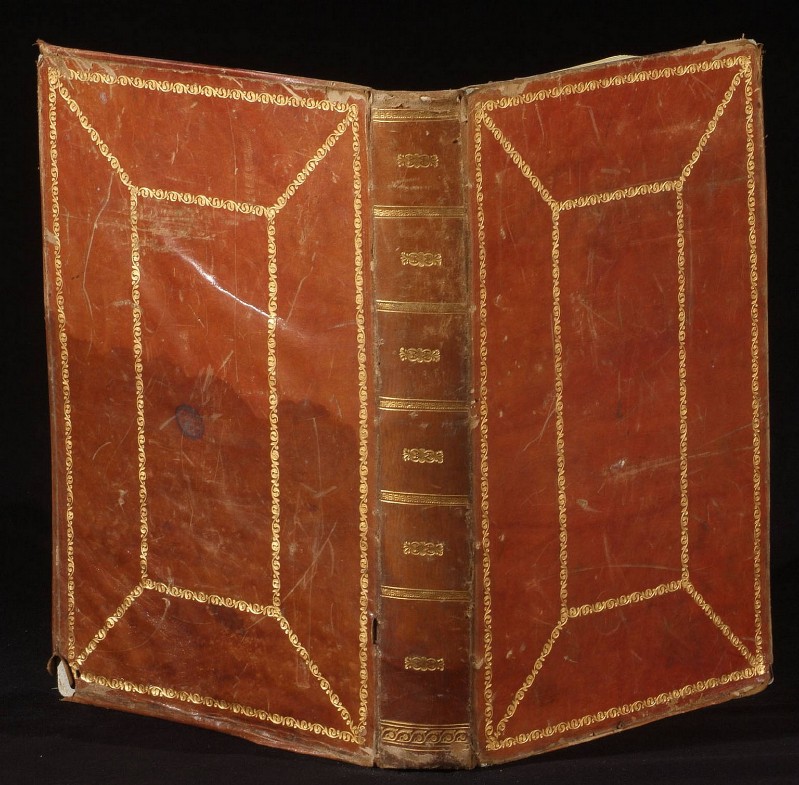 Bott. romana (1846), Messale in cuoio marrone