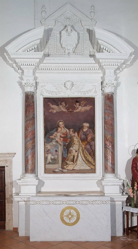 Maestranze laziali sec. XVII, Altare di Santo Stefano