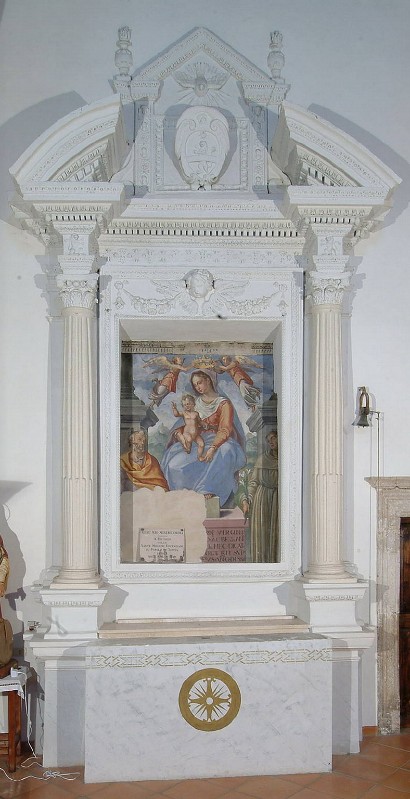 Maestranze laziali sec. XVII, Altare dei Santi Pietro e Antonio