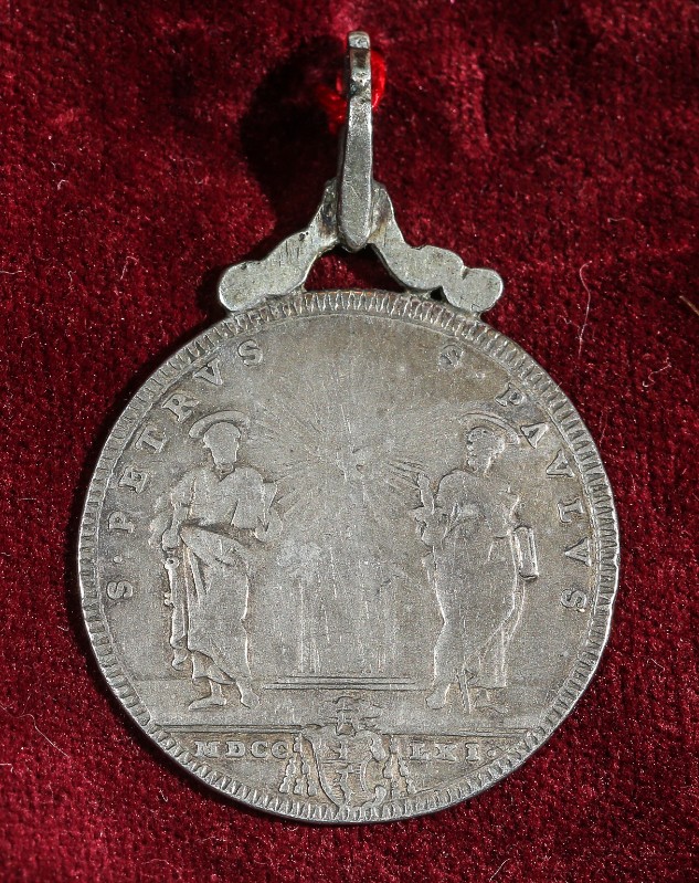 Bottega romana (1761), Medaglia di Clemente XIII