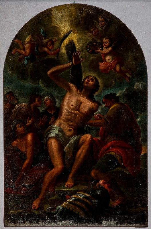 Ambito fiorentino sec. XVIII, Martirio di San Sebastiano
