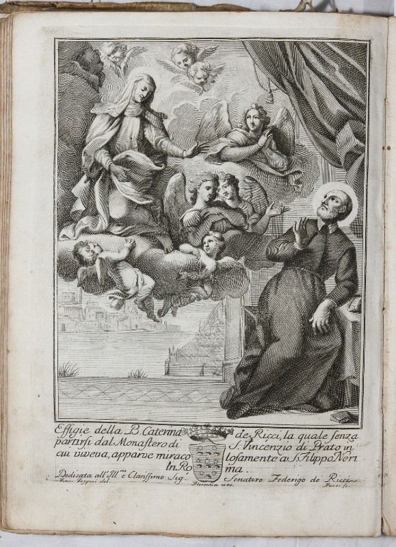 Foggini V. - Pazzi. P. A. (1739), Santa Caterina de' Ricci